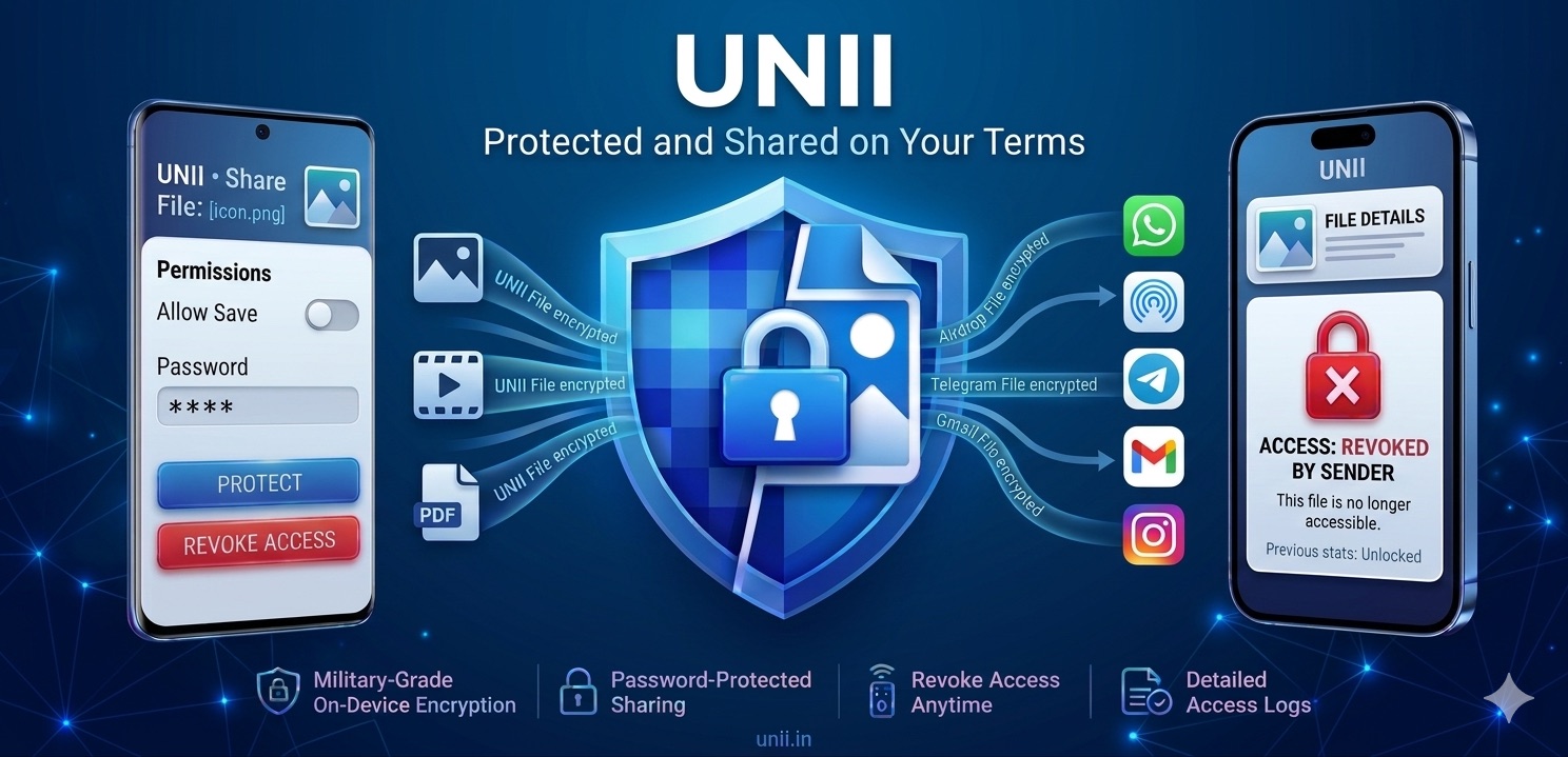 UNII — Protect and Share Files Securely